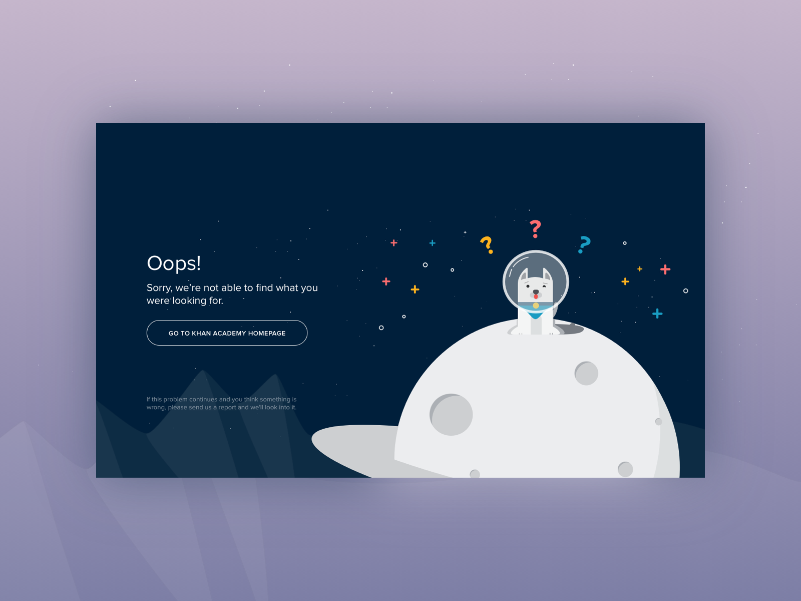 404 page